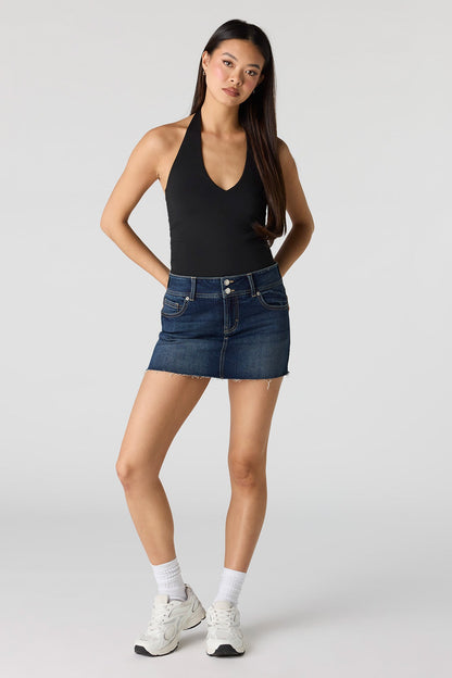 Contour Halter Bodysuit