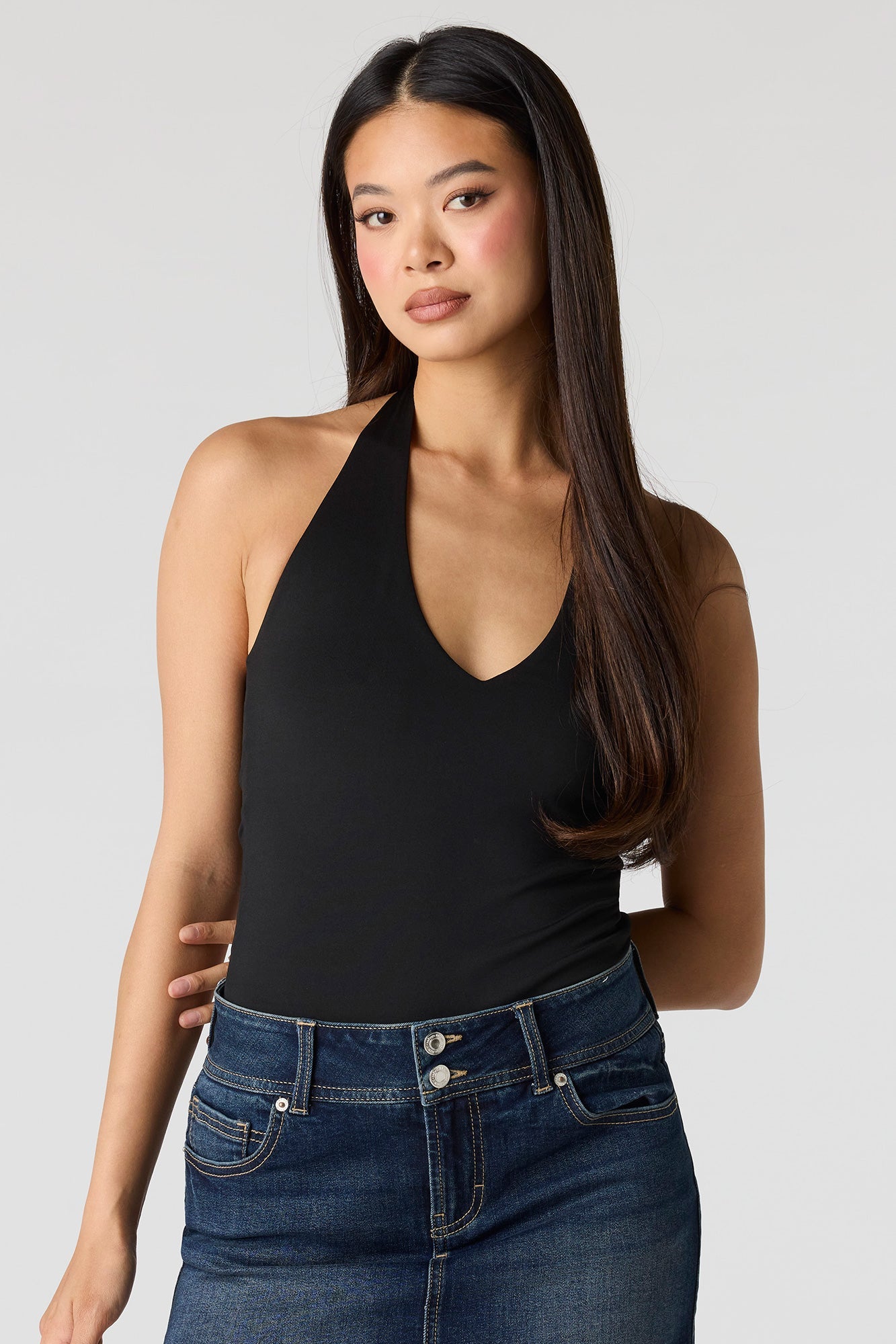 Contour Halter Bodysuit