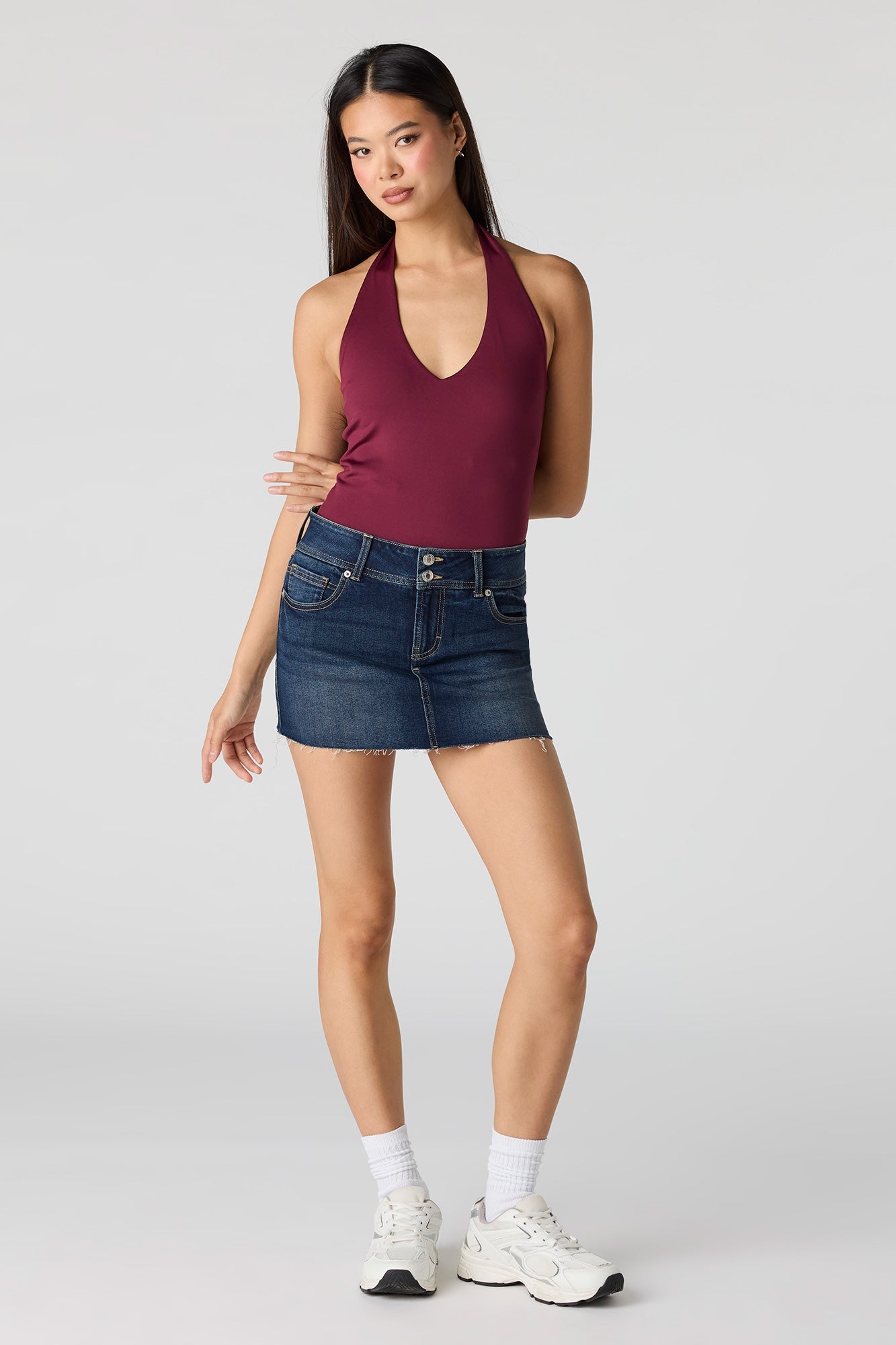 Contour Halter Bodysuit
