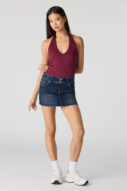 Contour Halter Bodysuit