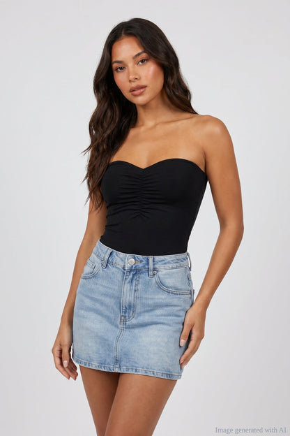 Contour Cinched Tube Bodysuit