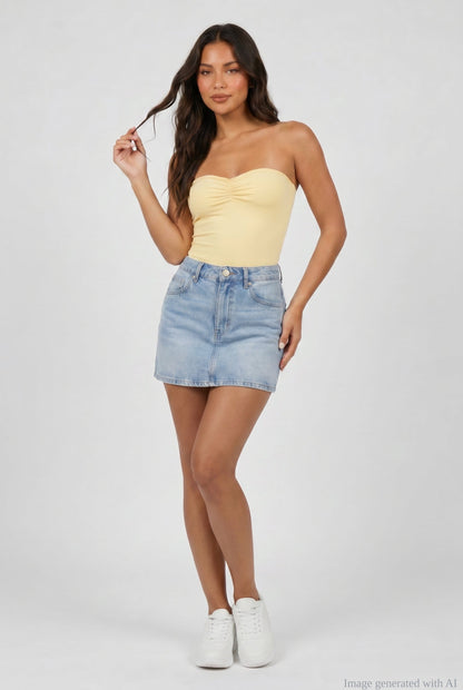Contour Cinched Tube Bodysuit