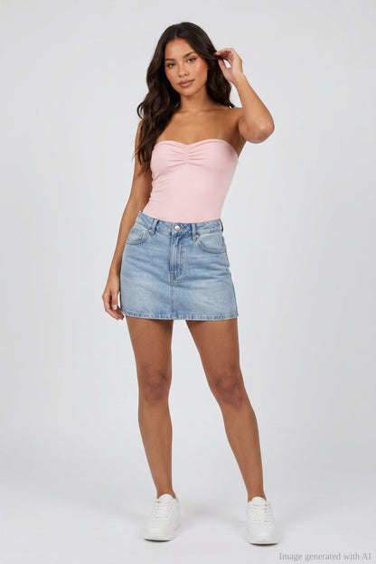 Contour Cinched Tube Bodysuit