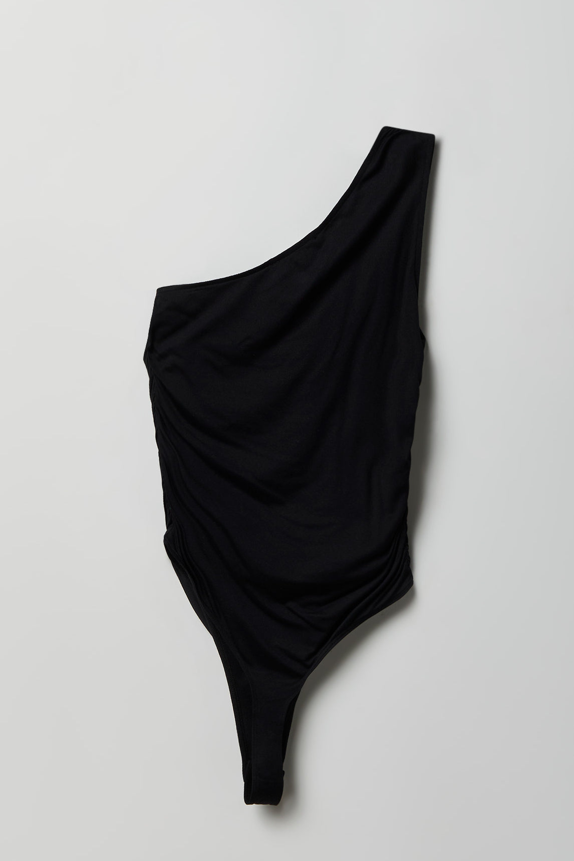 Luxe Heavy Contour One Shoulder Bodysuit