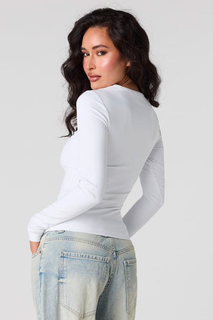 Luxe Heavy Contour Long Sleeve Top