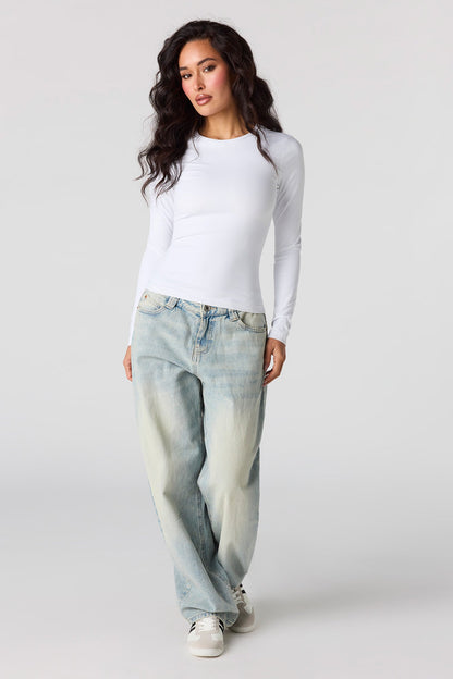 Luxe Heavy Contour Long Sleeve Top