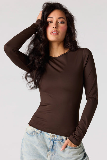 Luxe Heavy Contour Long Sleeve Top