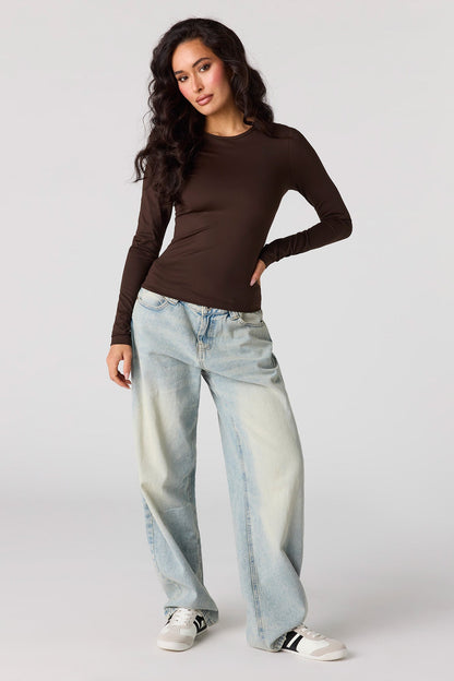 Luxe Heavy Contour Long Sleeve Top