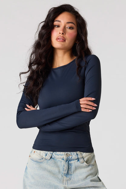 Luxe Heavy Contour Long Sleeve Top