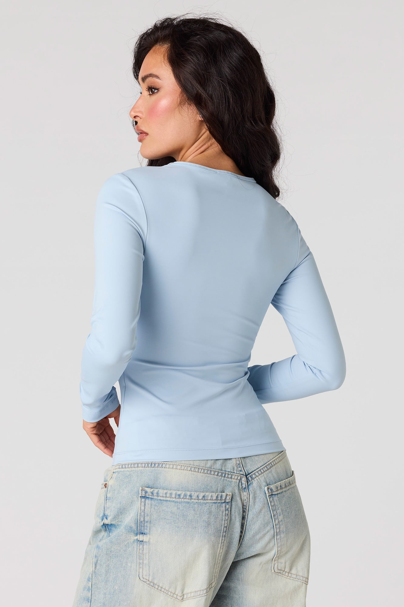 Luxe Heavy Contour Long Sleeve Top