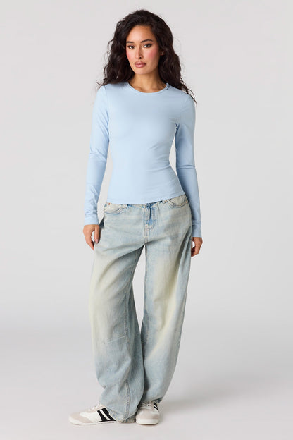 Luxe Heavy Contour Long Sleeve Top