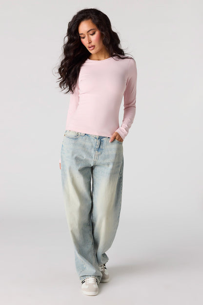 Luxe Heavy Contour Long Sleeve Top