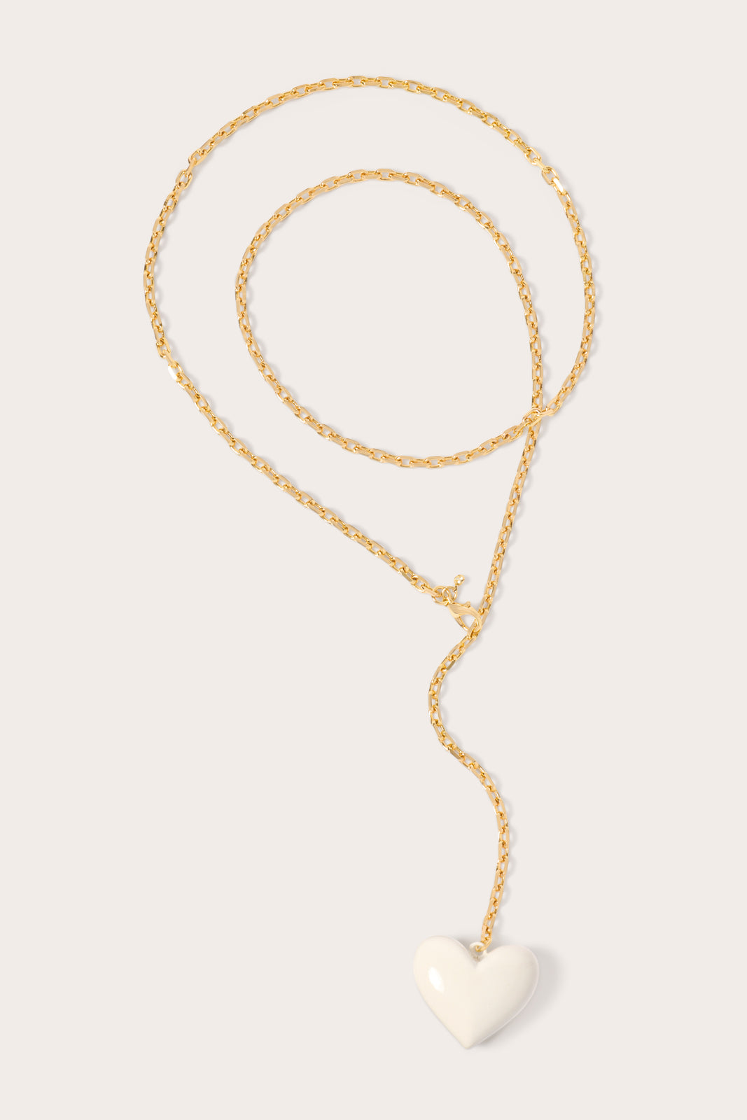 Carina Heart Drop Necklace