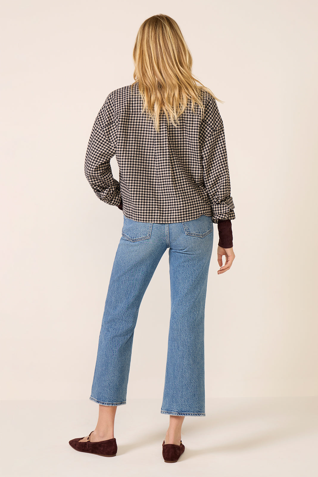 Ally Crop Bootcut Jean