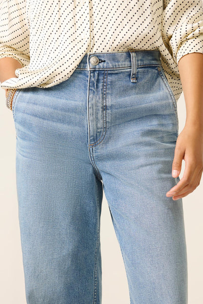 Andi  Ankle Wide Leg Jean
