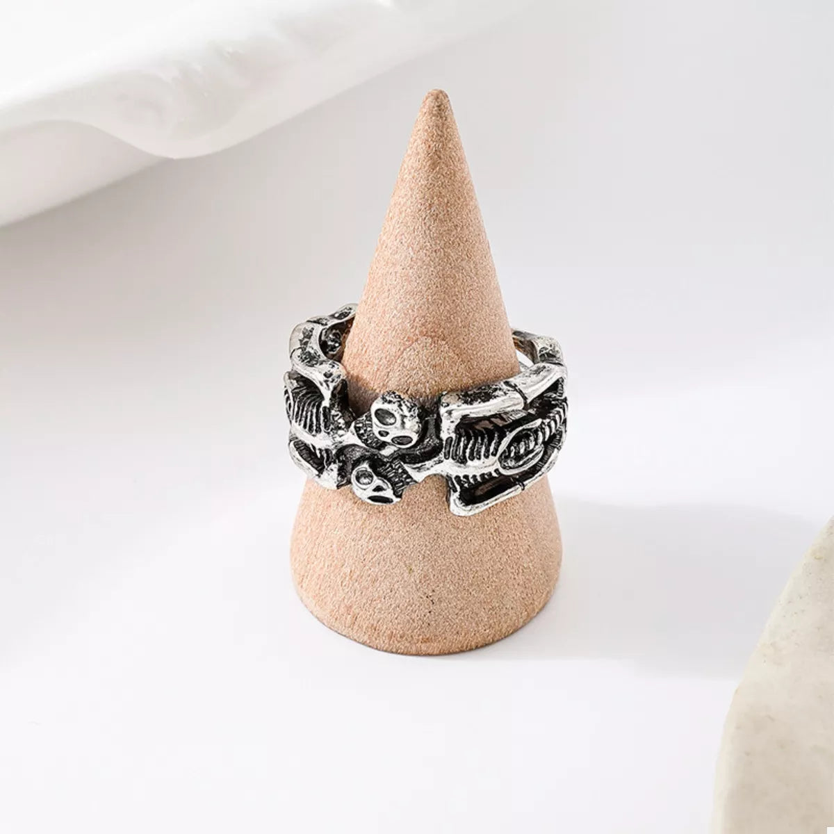 Halloween Skull Alloy Ring