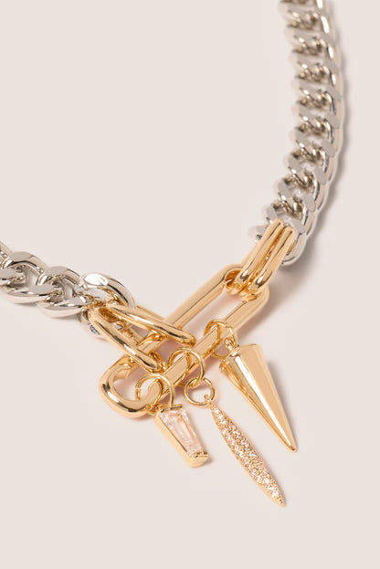 Bassett Two Tone Necklace