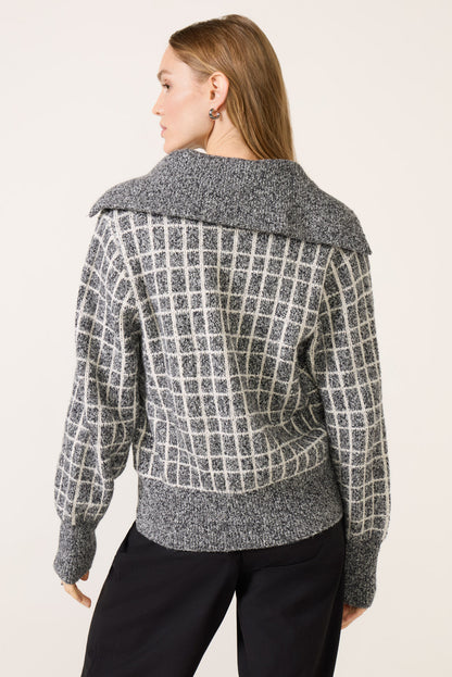 Furley Half Zip Knit Sweater
