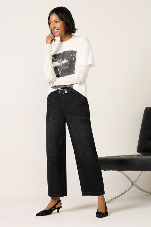 Ashton Barrel Jean