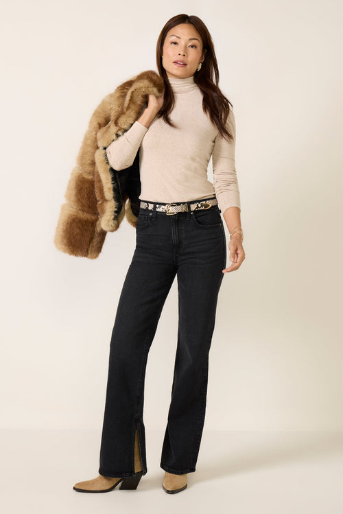 Ever Vintage Bootcut w Slit 32`Jean