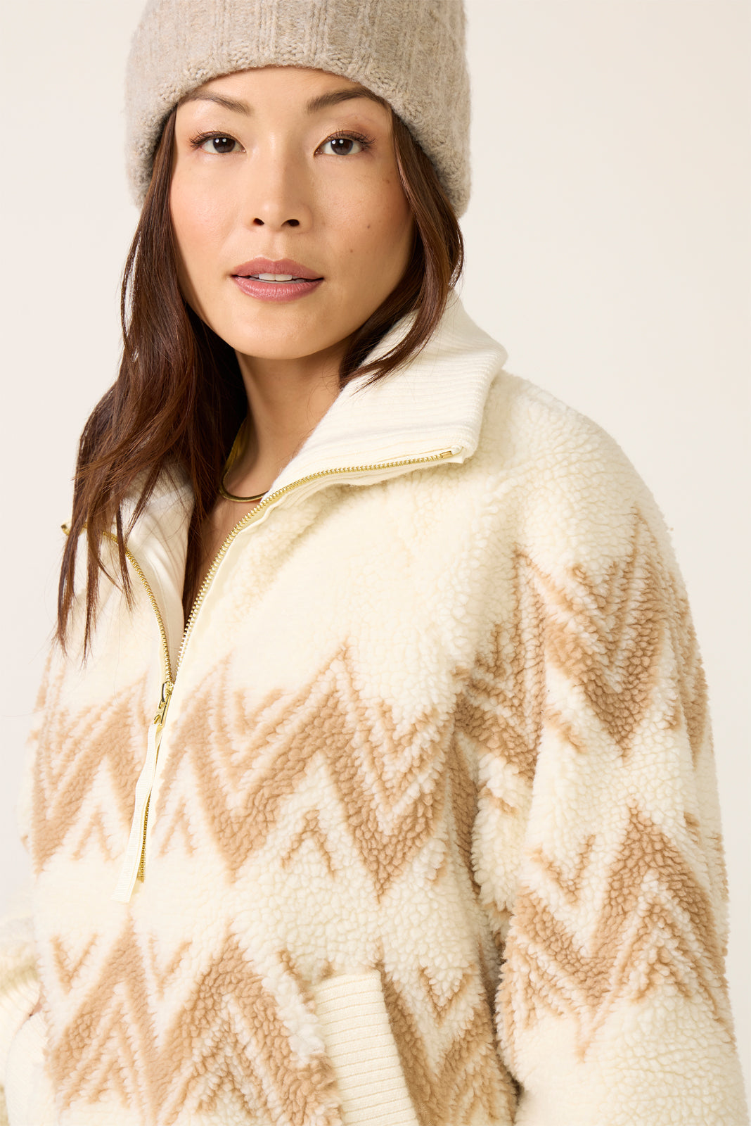 Hendrick Half Zip Sherpa