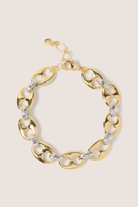 Garrett Two Tone Bracelet