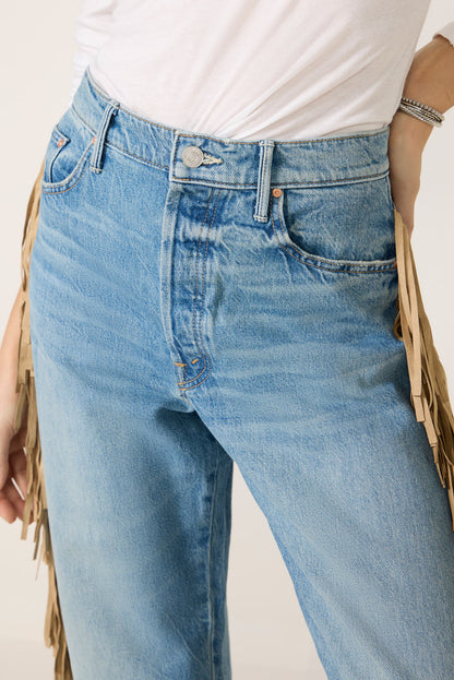 Fringe Half-Pipe Button Sneak