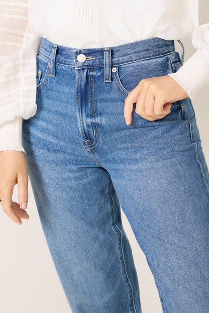 Donny Rolled Hem Boyfriend Jean