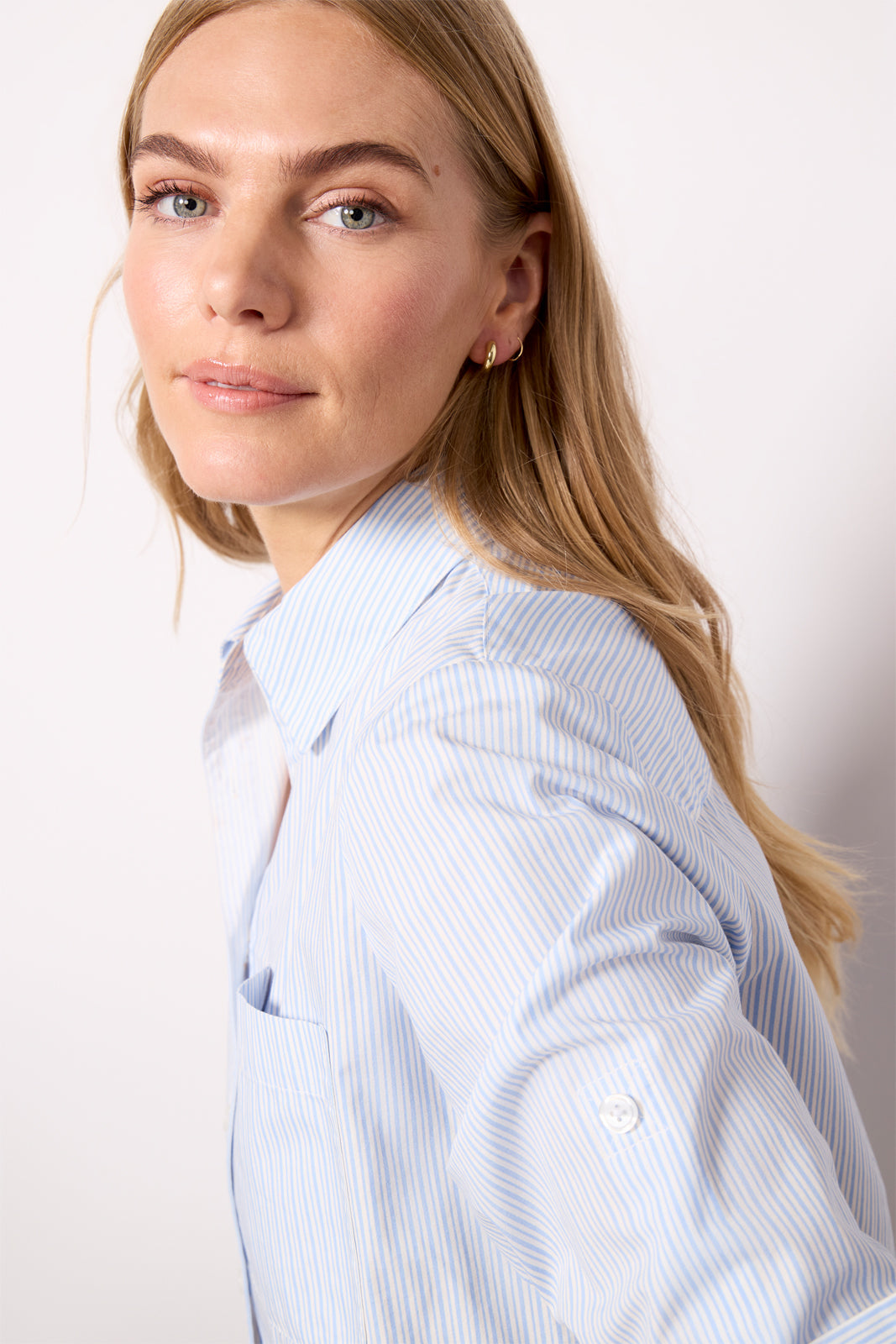 Aiden Crop Shirt