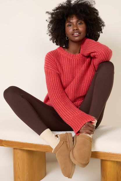 HEIRLOOM COTTON RELAXED CREW