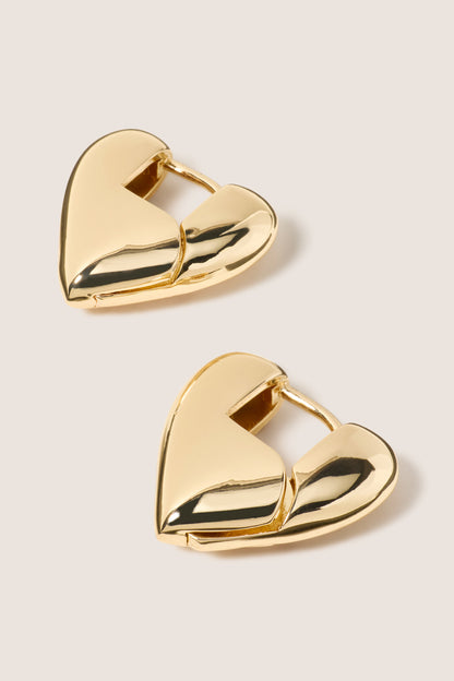 Adele Puffy Heart Earrings