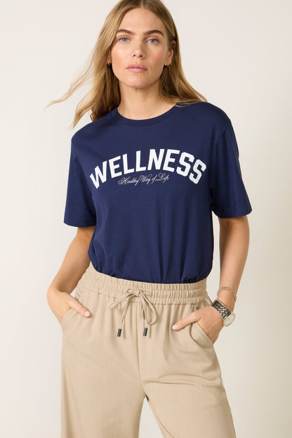 Crew Neck Graphic Tee