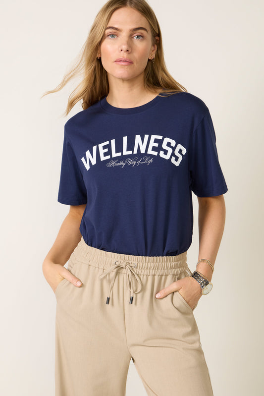 Crew Neck Graphic Tee