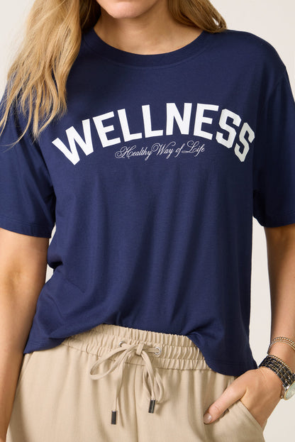 Crew Neck Graphic Tee