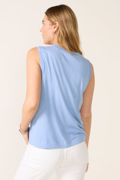 Crew Neck Muscle Tank
