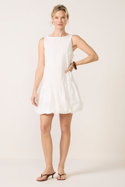 Garden Eyelet Bubble Dress