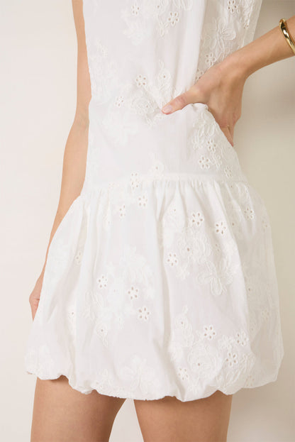 Garden Eyelet Bubble Dress