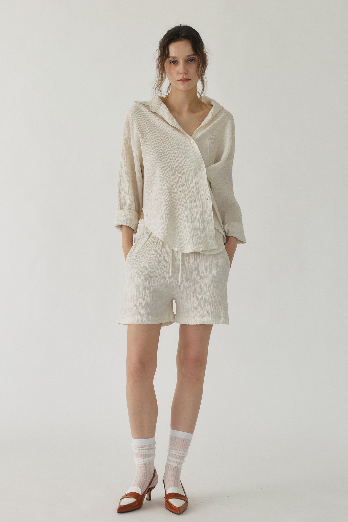 Clara Crinkle Shorts