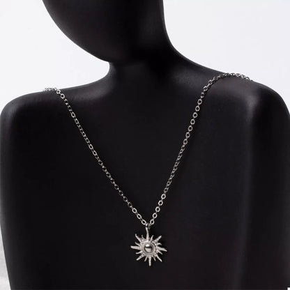 Sunburst Pendant Necklace
