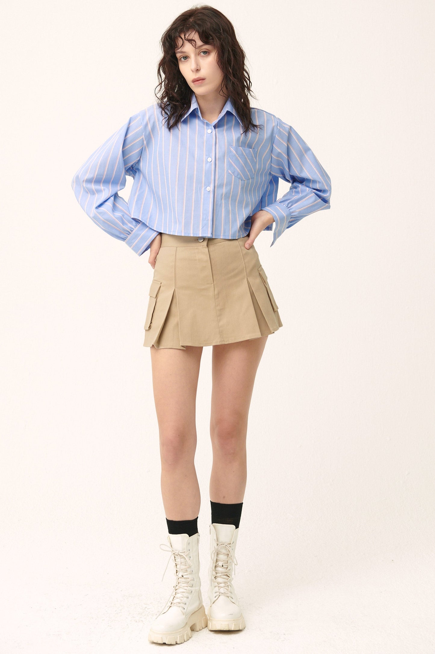 Mia Cargo Mini Skort