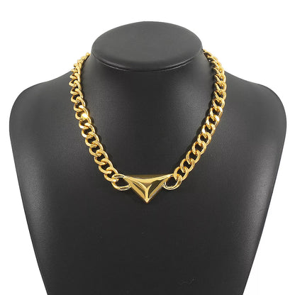 Alloy Geometric Necklace