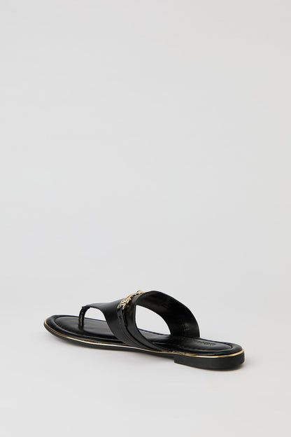 Gold Snaffle Sandal