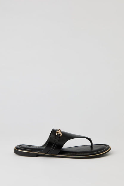 Gold Snaffle Sandal