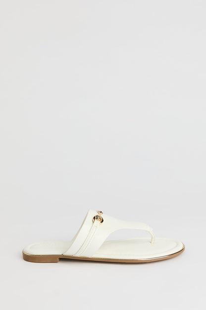 Gold Snaffle Sandal