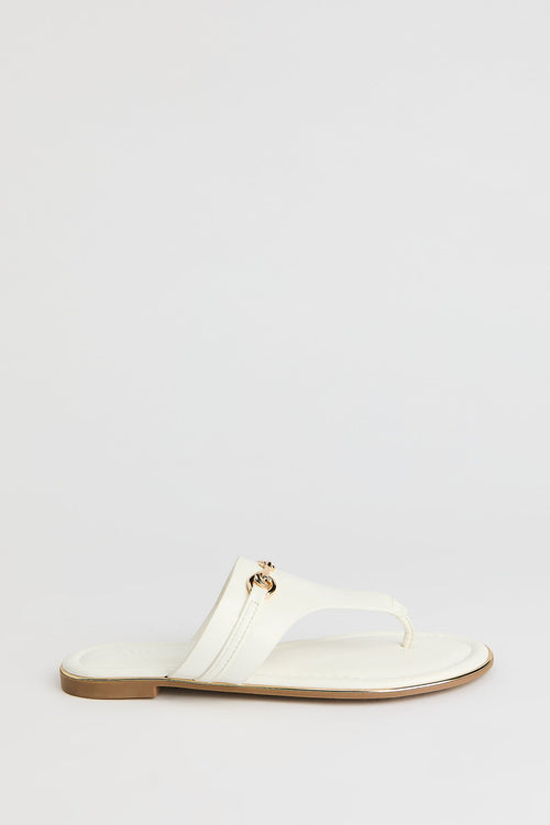 Gold Snaffle Sandal