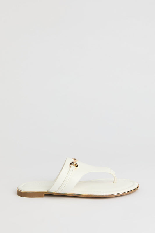 Gold Snaffle Sandal