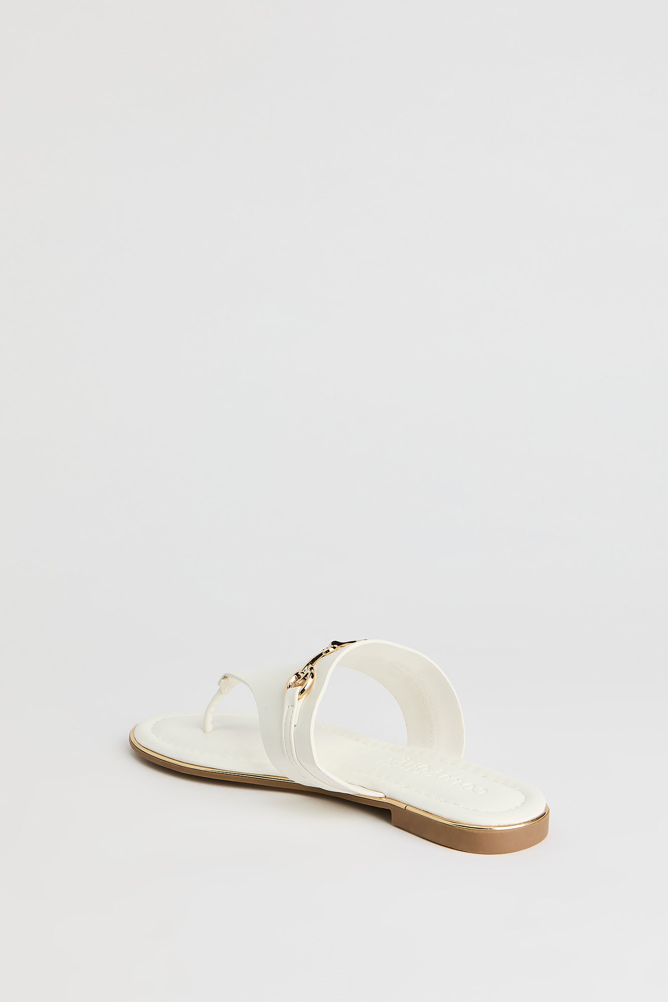 Gold Snaffle Sandal
