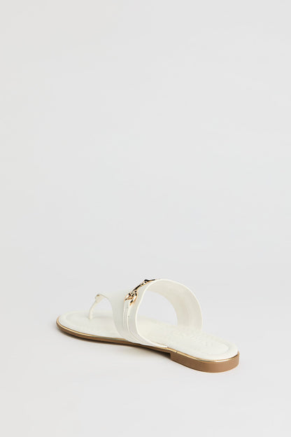 Gold Snaffle Sandal