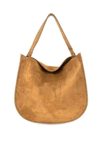 VANESSA SUEDE SHOULDER BAG