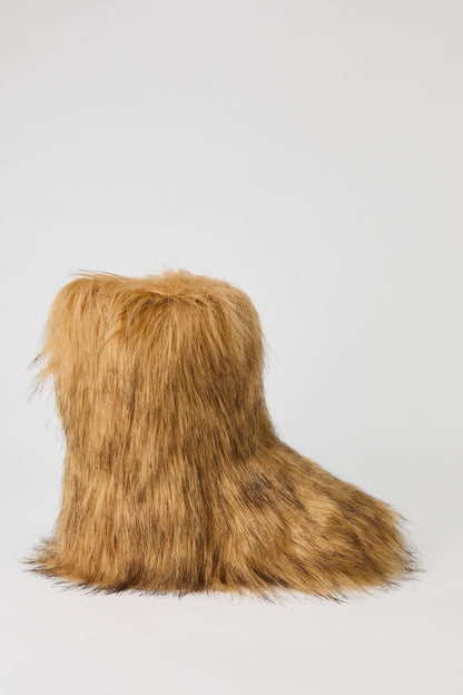 Faux Fur Booties